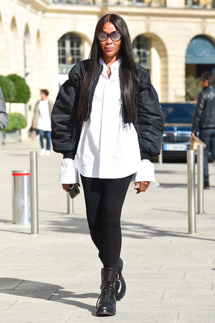 Naomi Campbell au d&eacute;fil&eacute; Chlo&eacute;