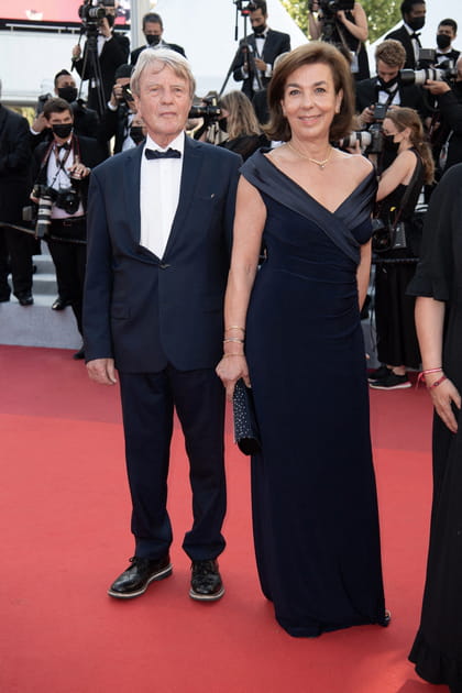 Bernard Kouchner et Carole Amiel, s&eacute;rieux