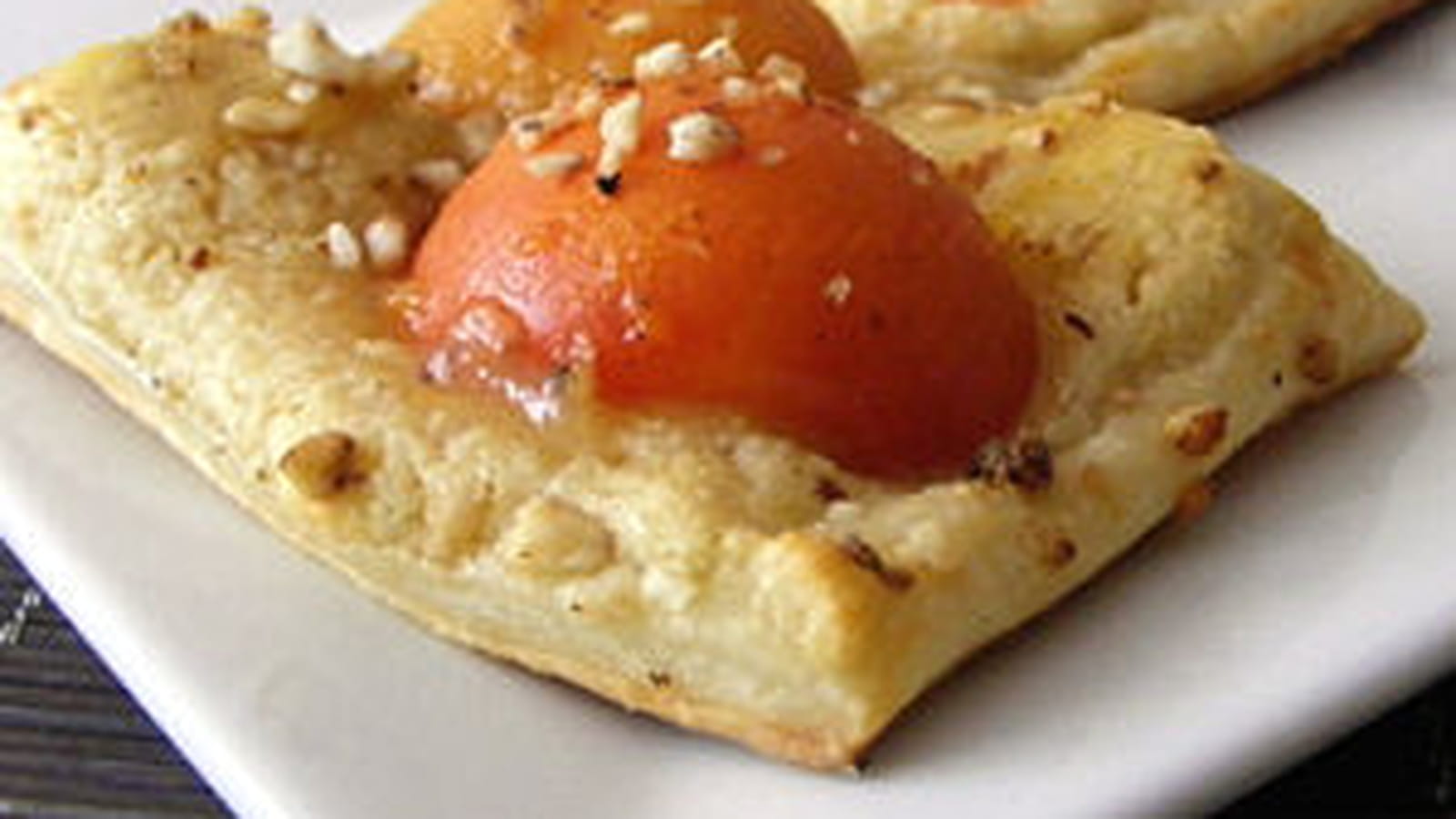 Feuilletés aux abricots