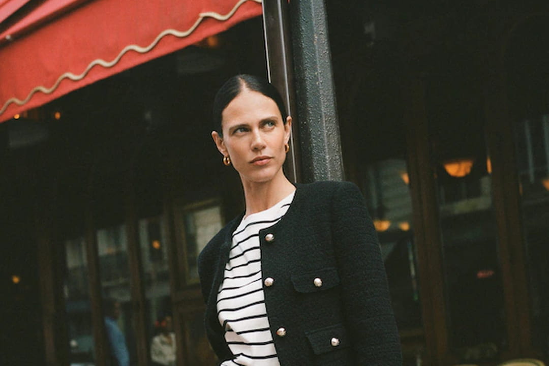 Veste noire de Mango