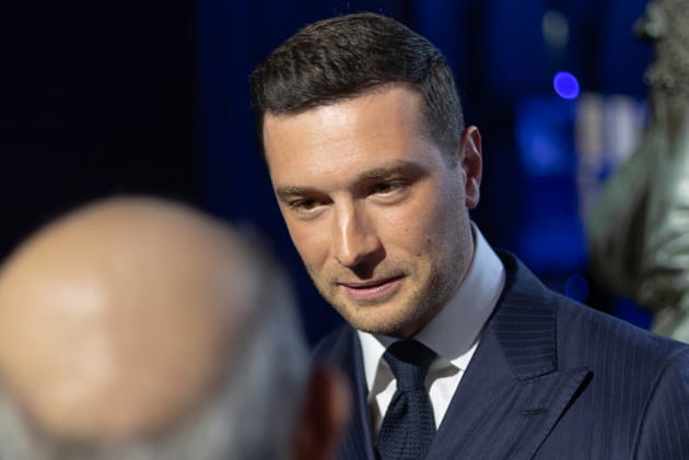 Jordan Bardella &agrave; la soir&eacute;e des 200&nbsp;ans du Figaro