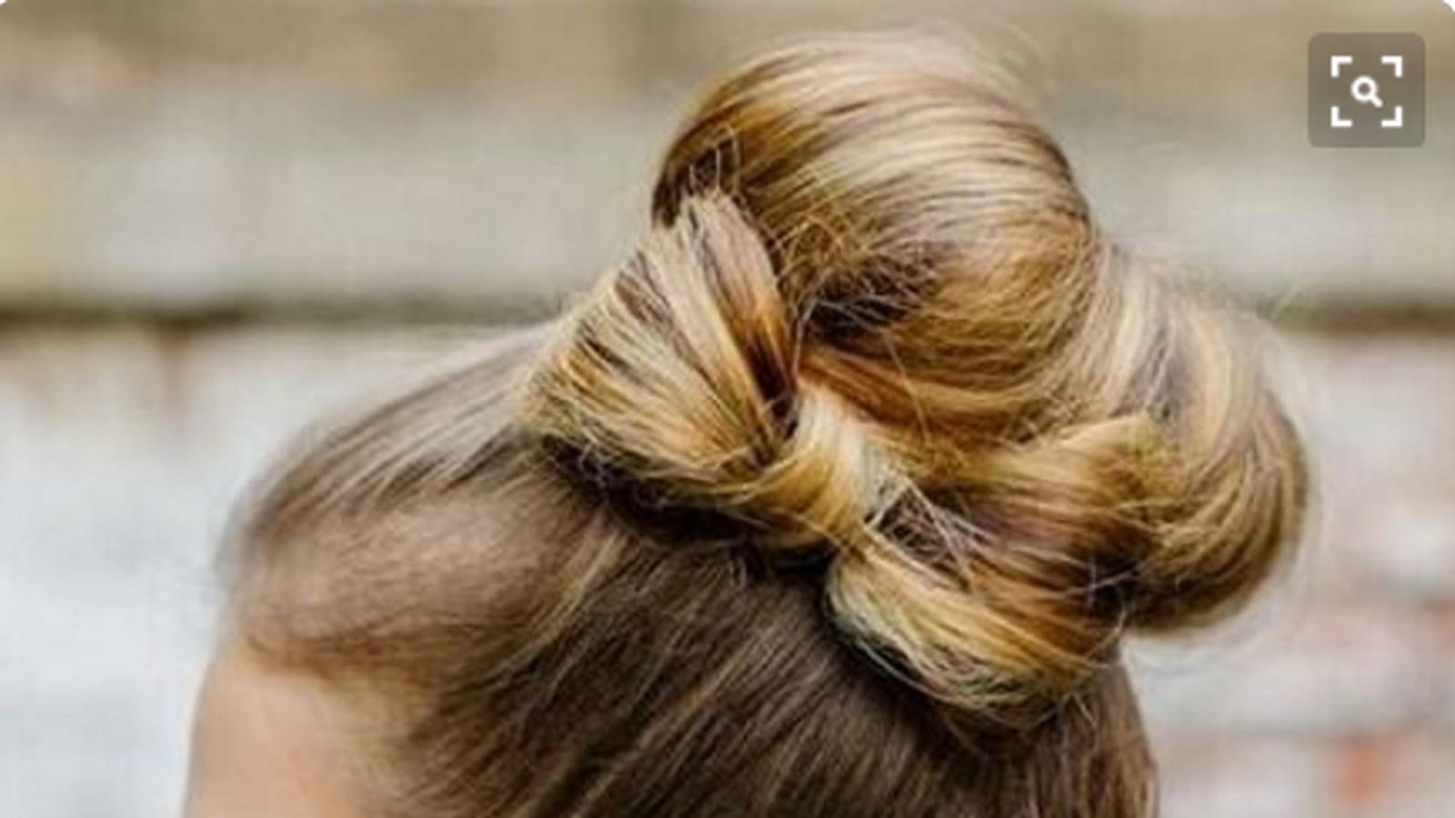 Chignon nœud