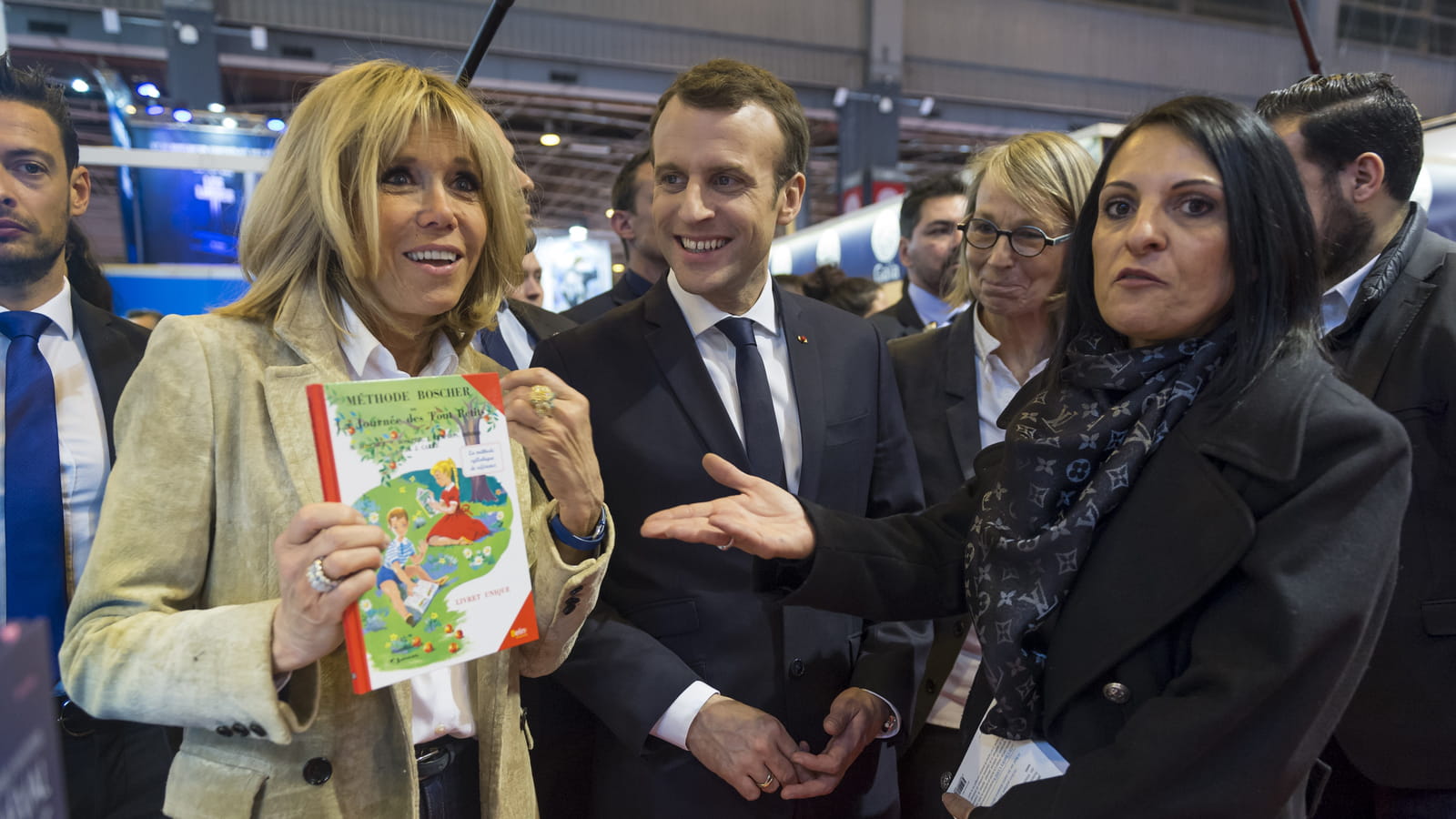 Brigitte et Emmanuel Macron