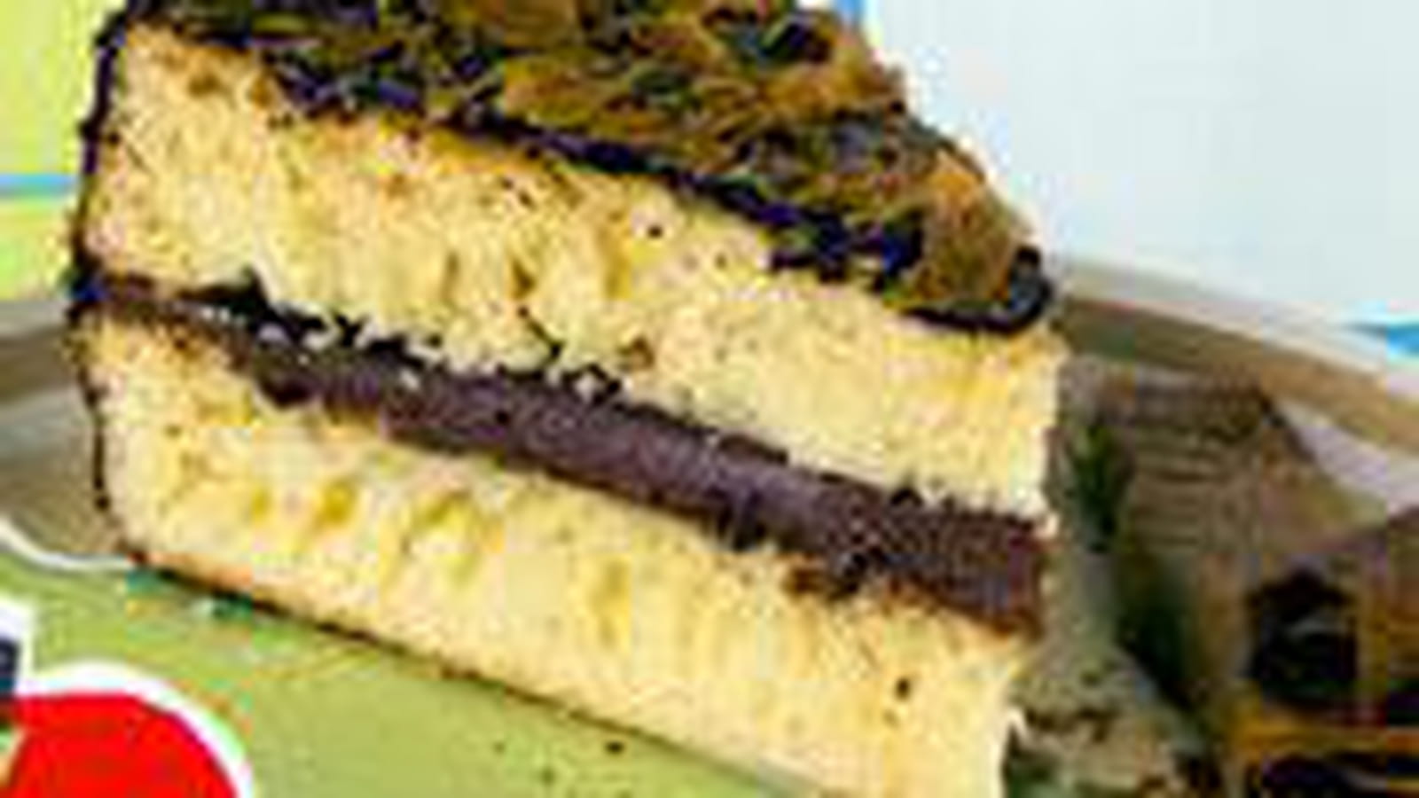 Gâteau au yaourt croustillant de crêpes dentelles