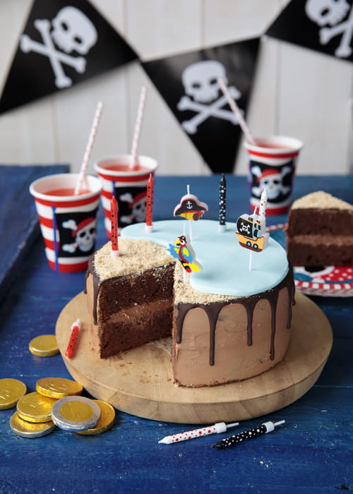 Gâteau pirate au chocolat