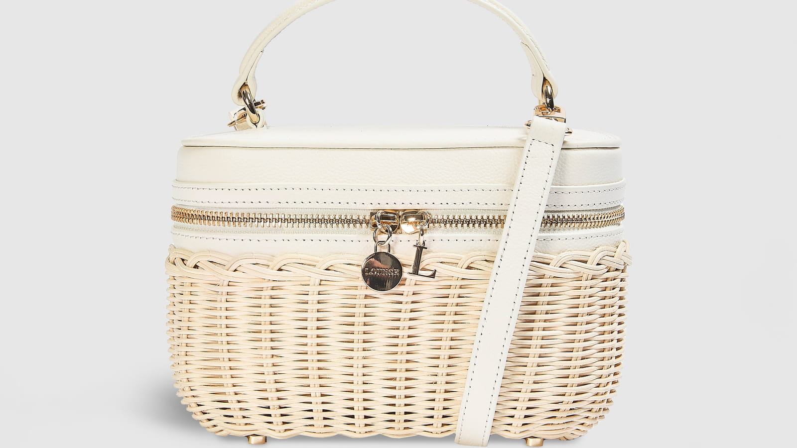 Cream Arlowe Basket Bag