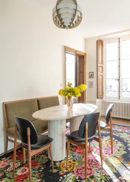 Apr&egrave;s&nbsp;: une salle &agrave; manger &eacute;pur&eacute;e au style art d&eacute;co