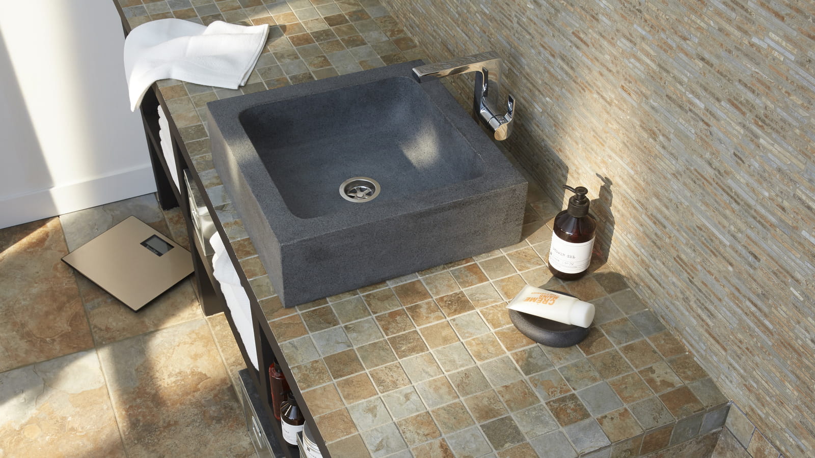 Carrelage imitation ardoise Castorama