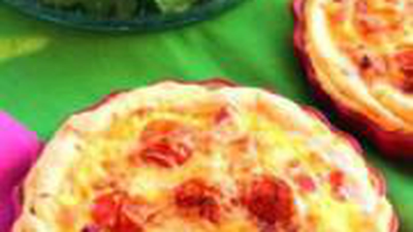 Tartelette aux tomates cerise