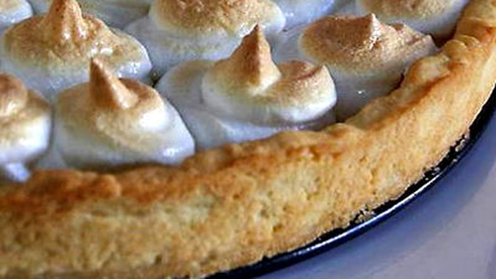 Tarte au citron meringuée chic 