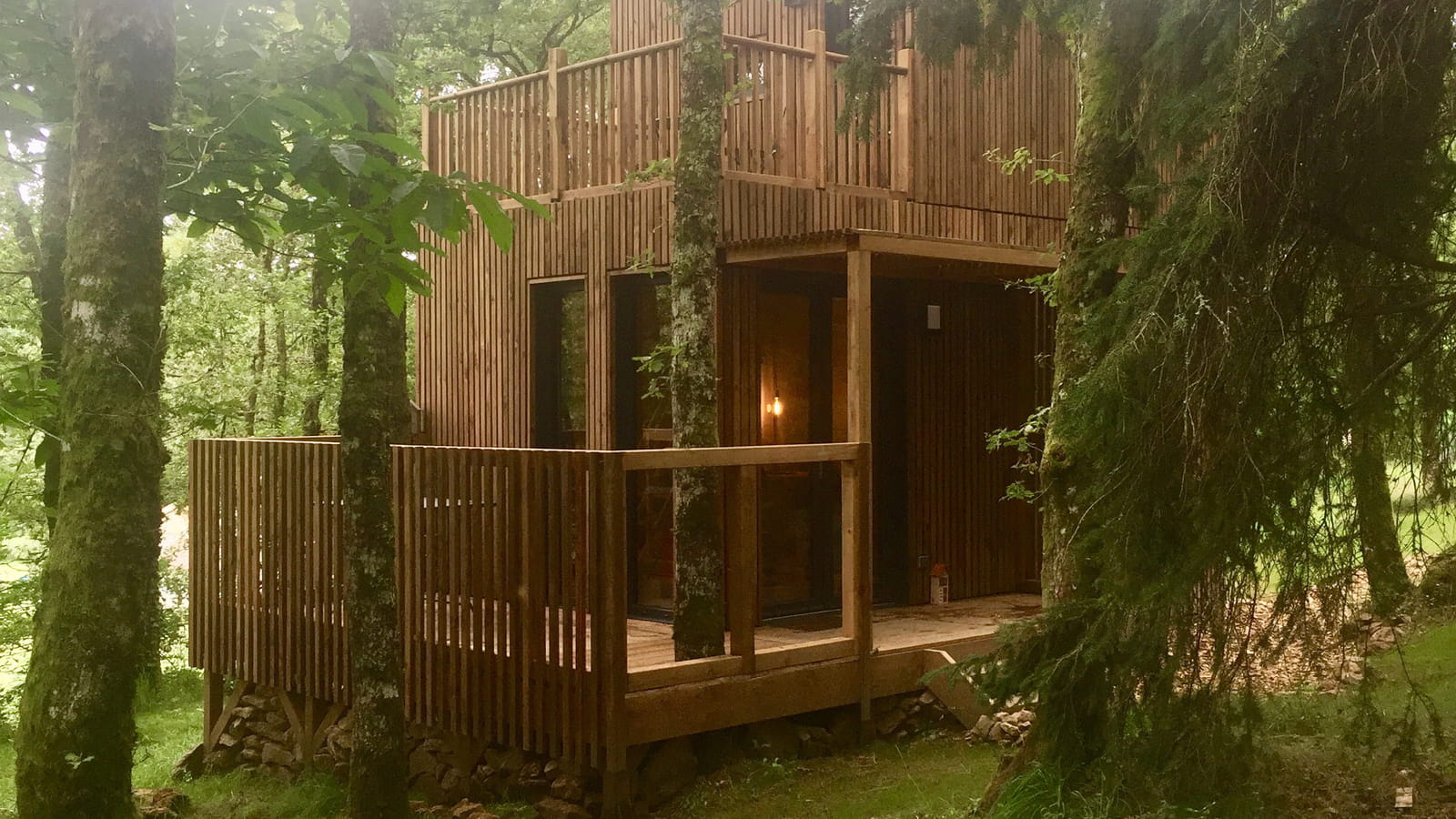Cabane en forêt
