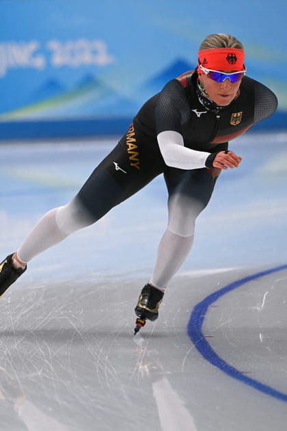La patineuse de vitesse Claudia Pechstein