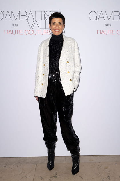 Cristina C&oacute;rdula au d&eacute;fil&eacute; Giambattista Valli