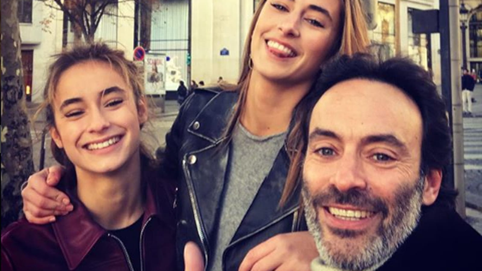 Anthony Delon et ses filles