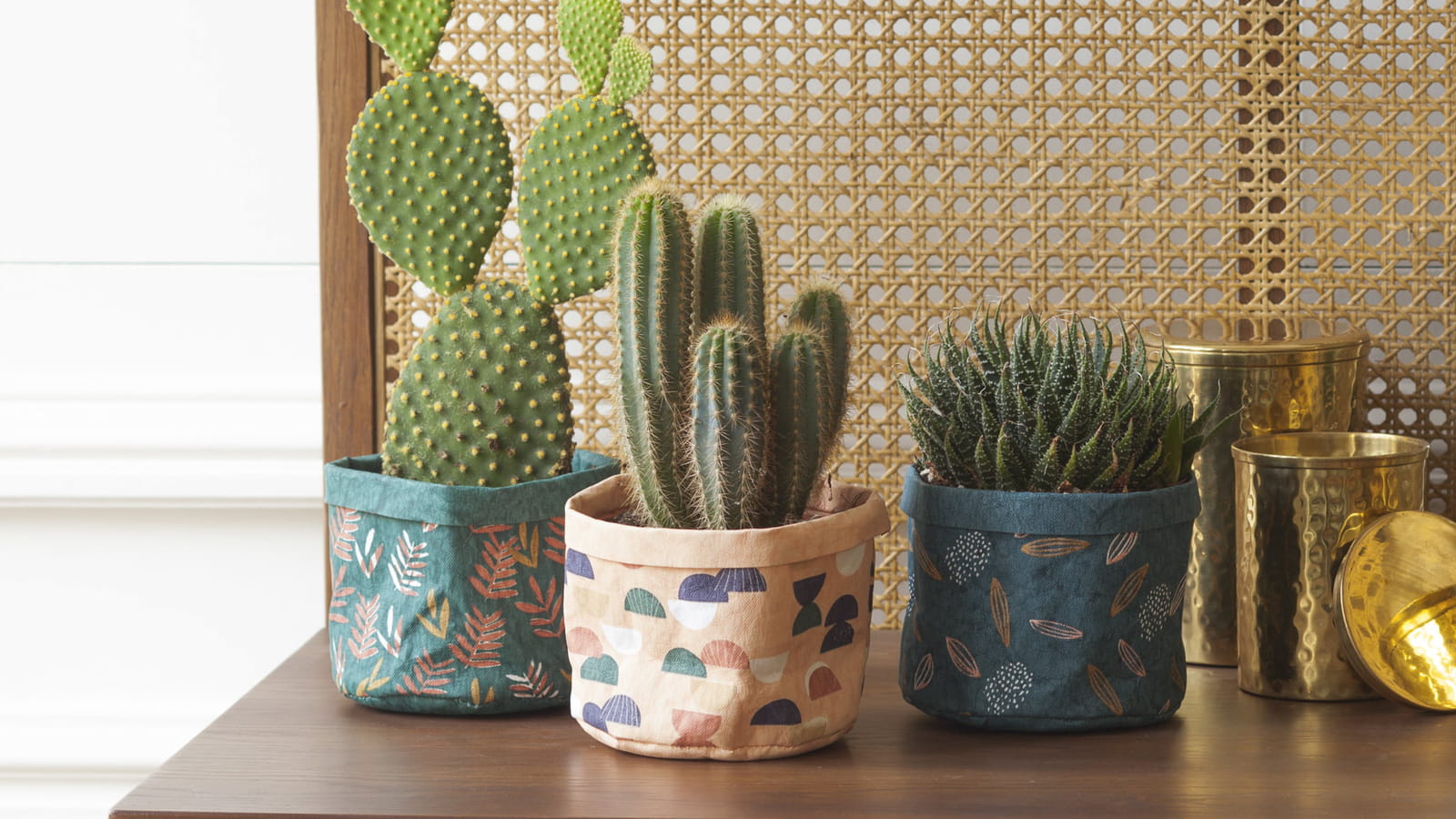 Cache-pots Bergamotte x La Redoute Intérieurs