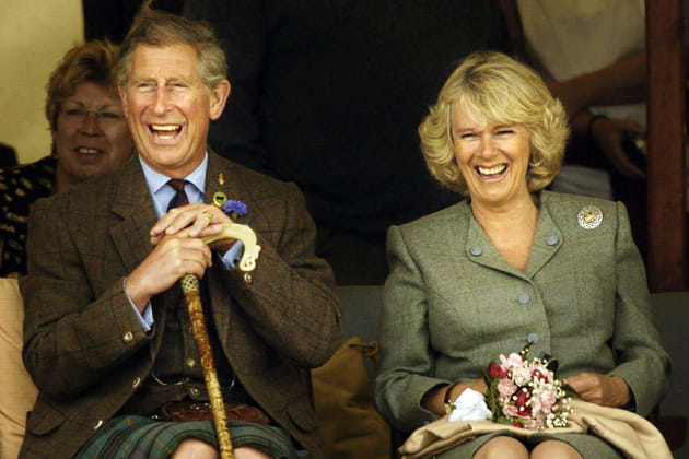 Avec Charles, en Ecosse, en ao&ucirc;t 2004