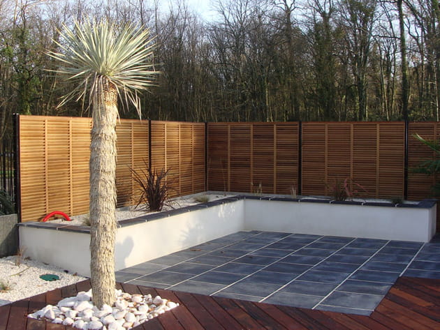 La terrasse, en angle