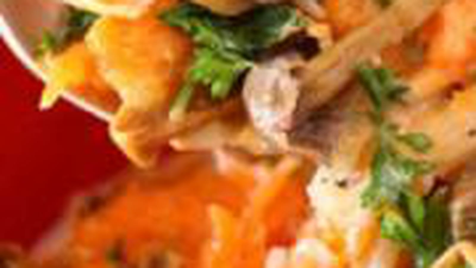 Gratin de courges et chanterelles