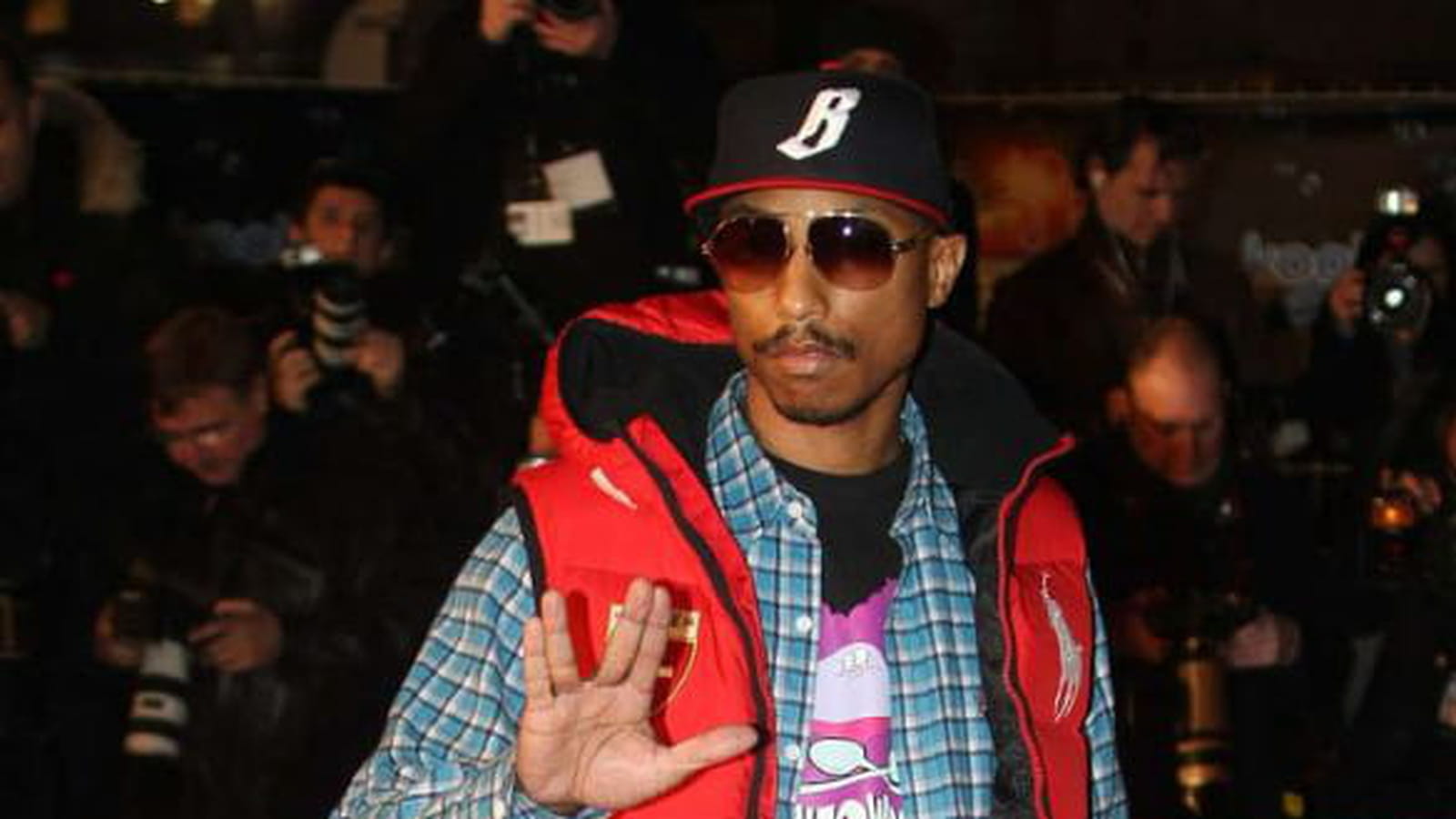 Pharrell Williams le 23 janvier 2010