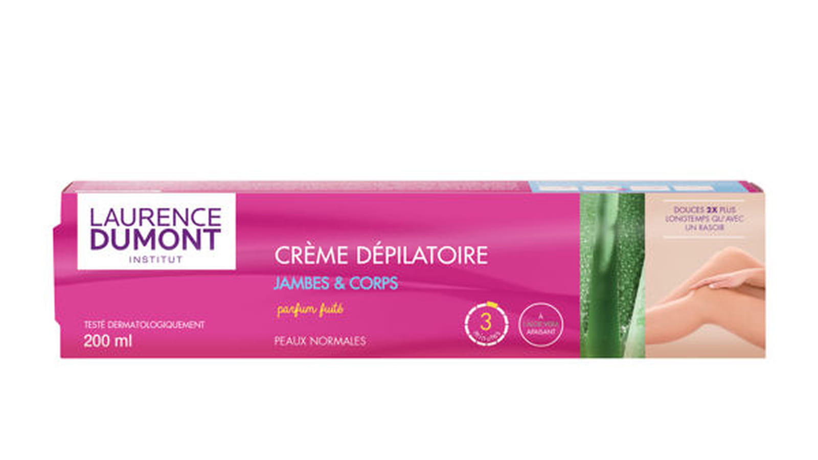 Crème dépilatoire jambes & corps, Laurence Dumont 
