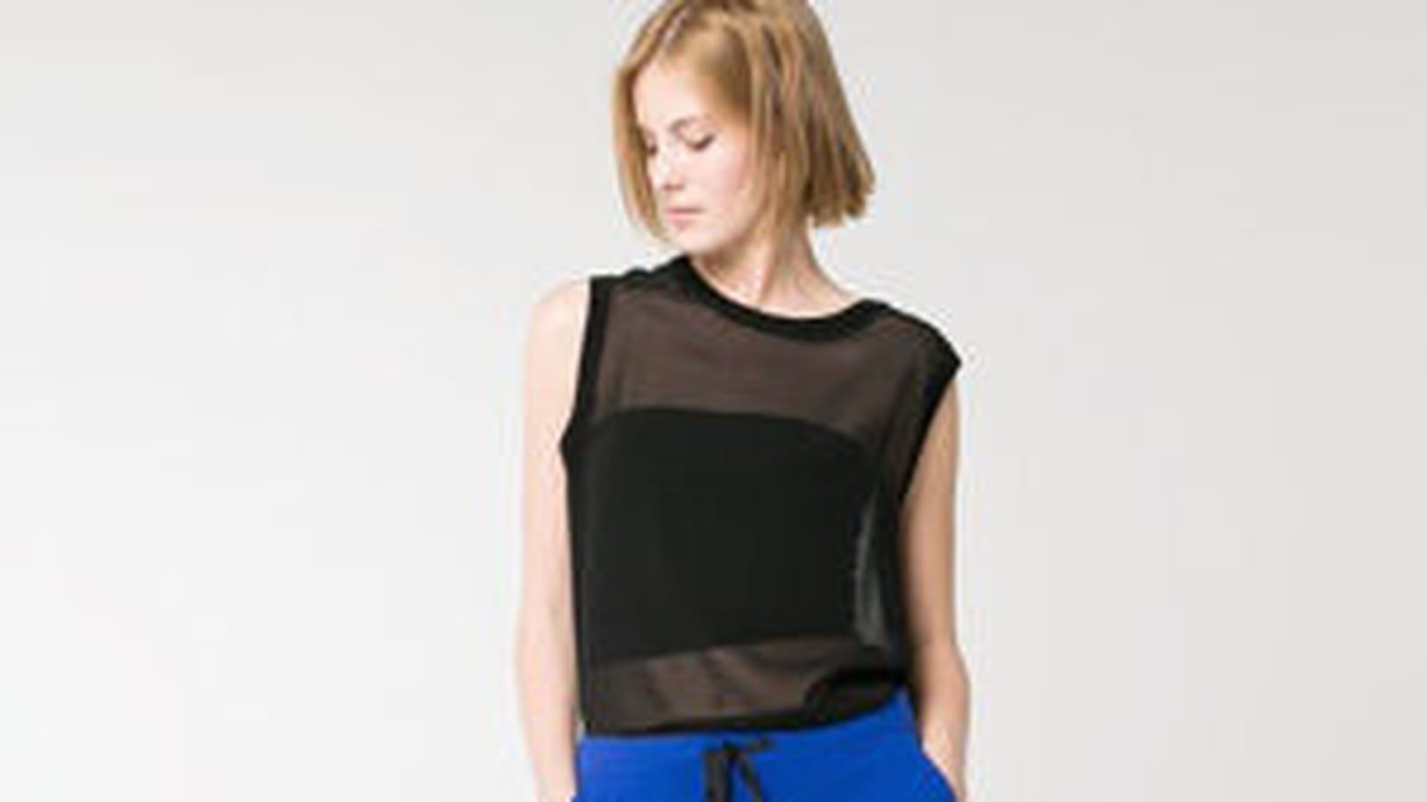 Pantalon large de Mango