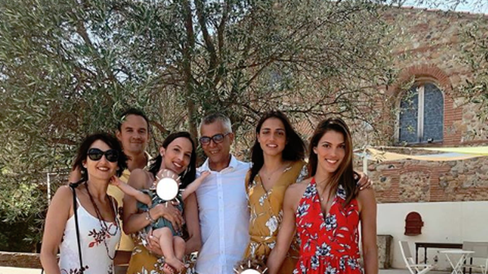 Cassandre Mittenaere, Yves Mittenaere, Manon Mittenaere et Iris Mittenaere