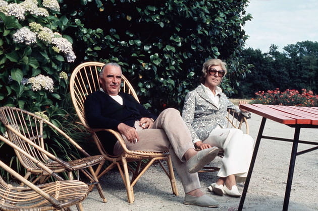 Georges et Claude Pompidou, en Bretagne (1972)