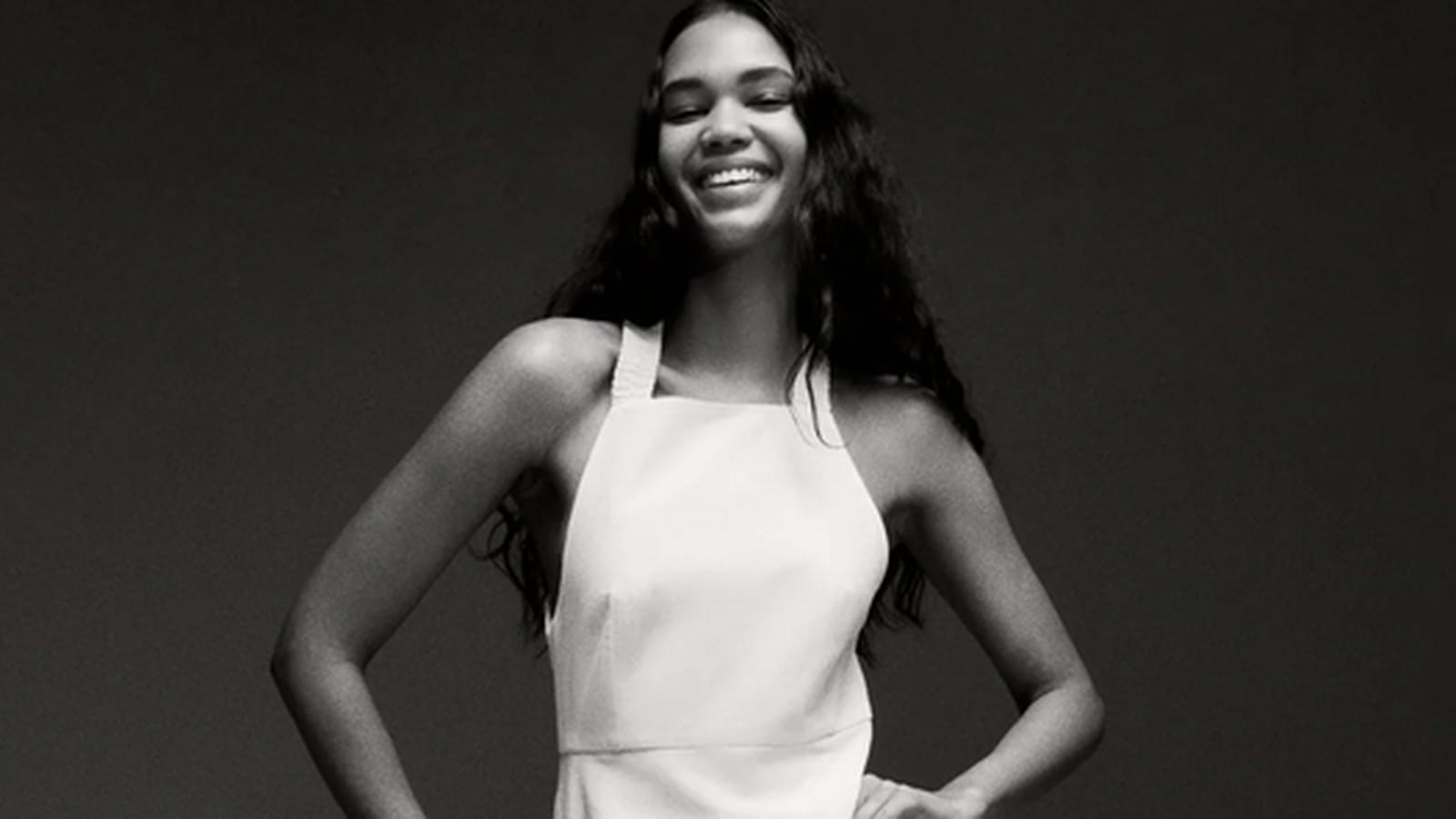 Robe mi-longue évasée