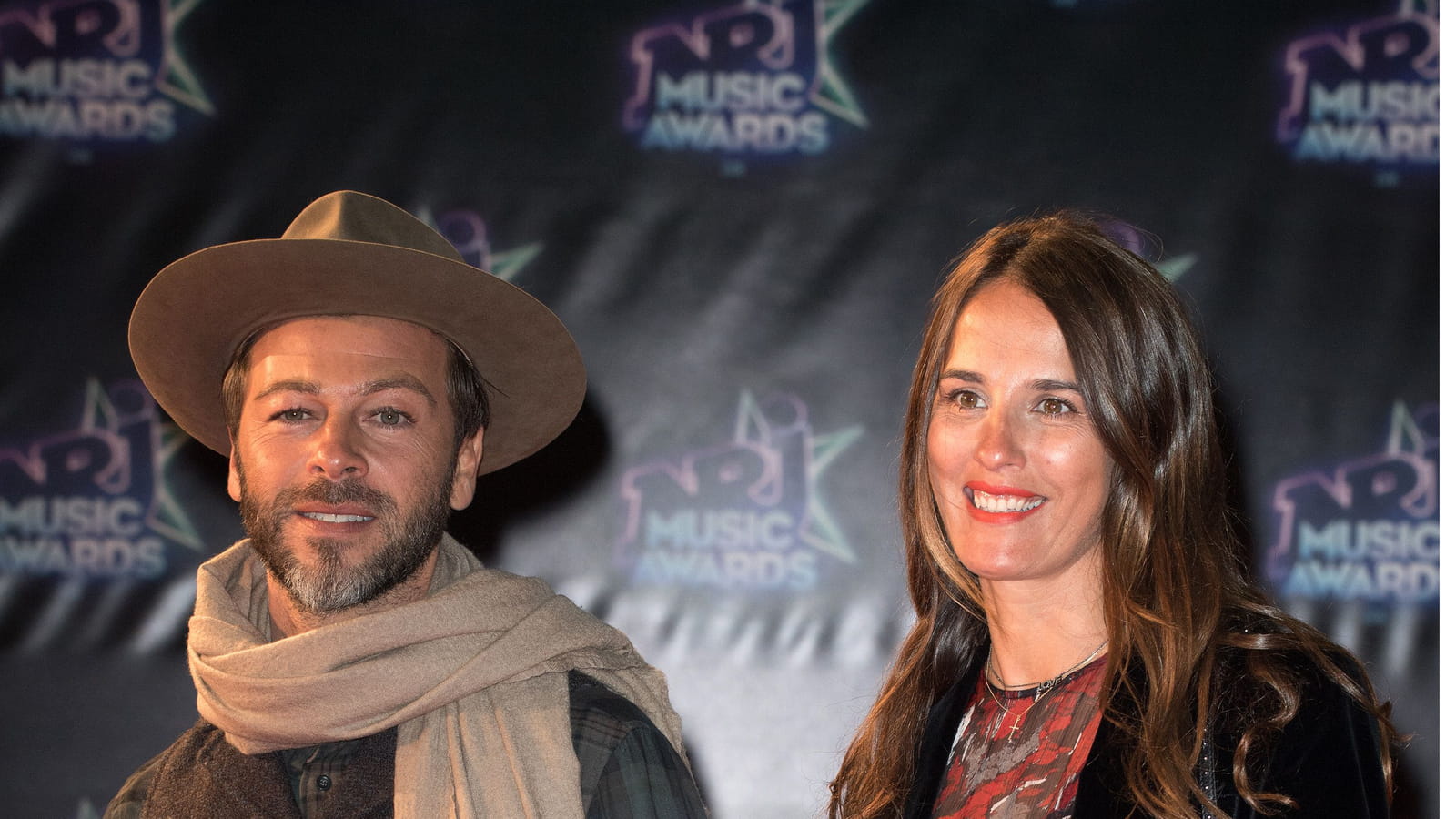 Christophe Maé et Nadège Sarron