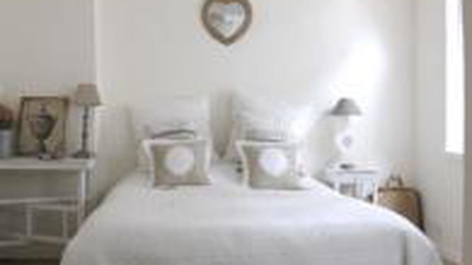 Chambre romantique innocente