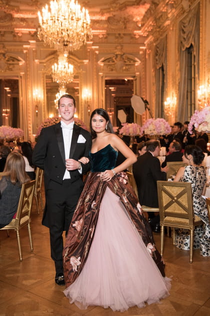 Anna Pei et son cavalier Henry Gans