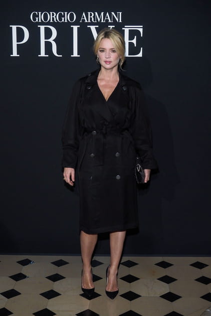 Virginie Efira au d&eacute;fil&eacute; Giorgio Armani Priv&eacute;