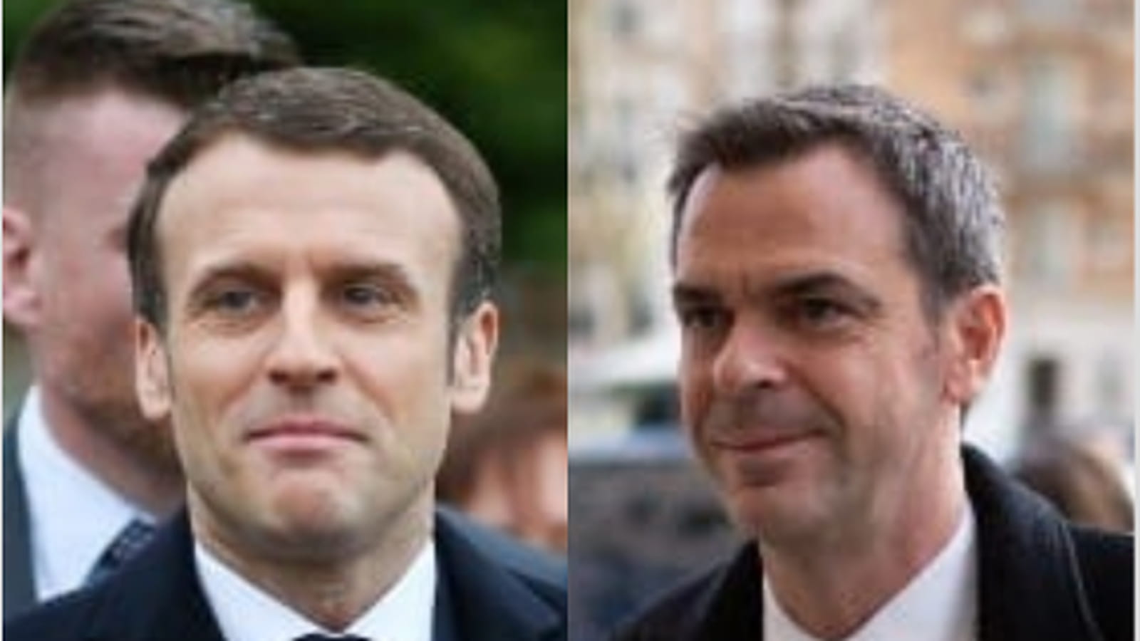 Emmanuel Macron et Olivier Véran
