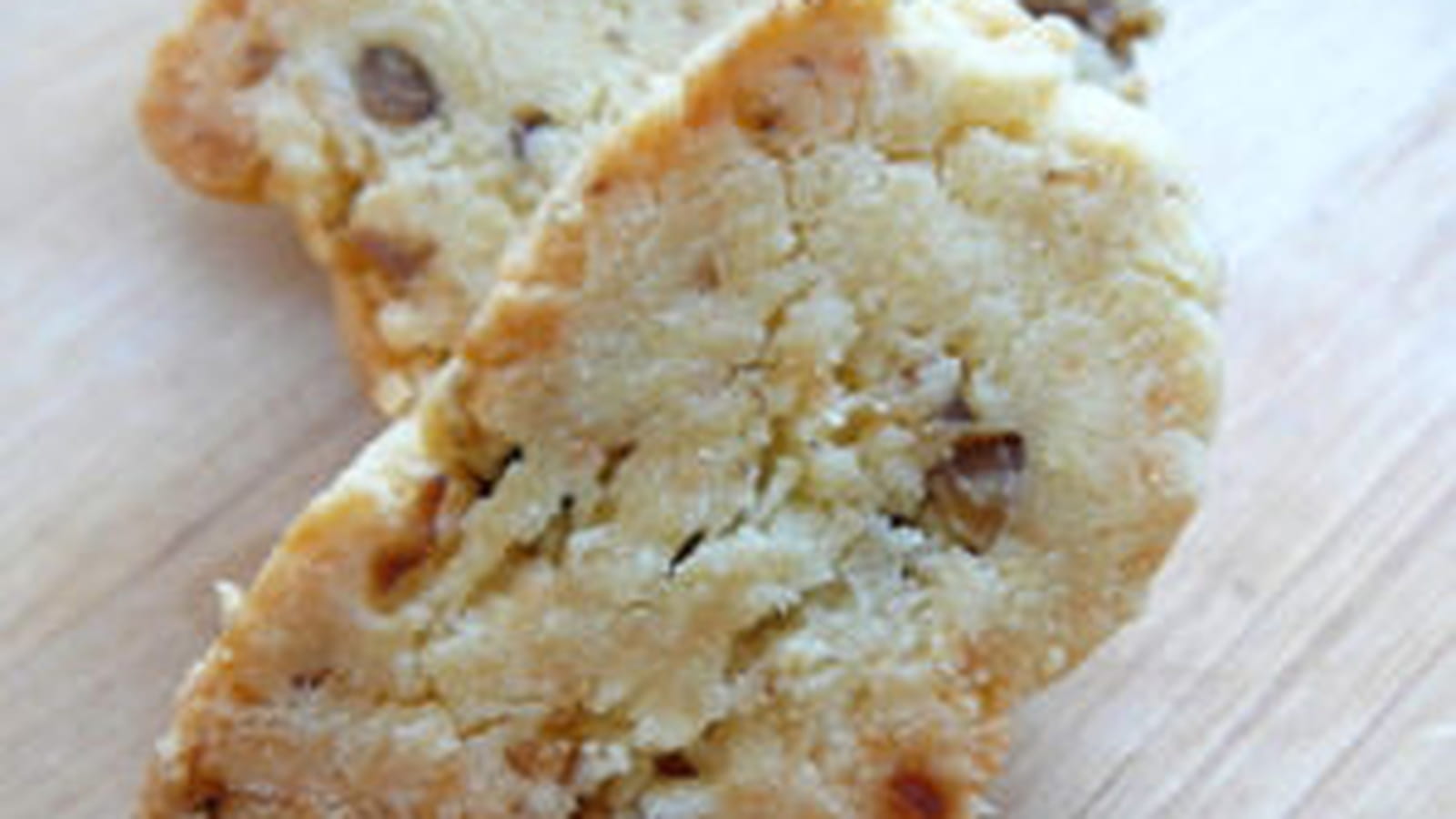 Biscuits à la châtaigne et au parmesan