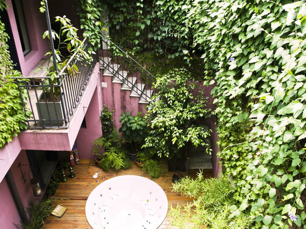 Un jardin de ville côté cour