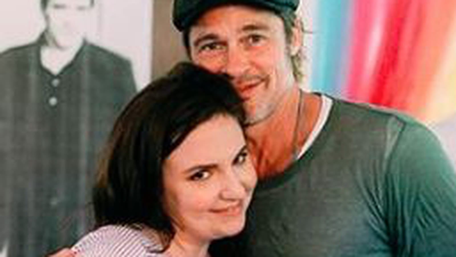 Lena Dunham et Brad Pitt