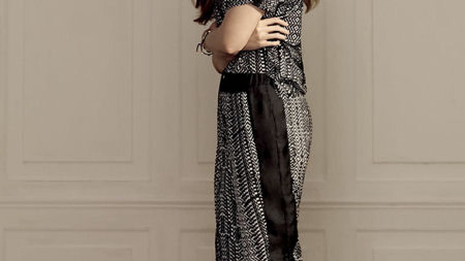 Violeta by Mango : l'ensemble graphique top et pantalon