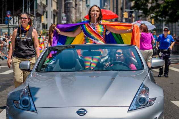 Jazz Jennings &agrave; la Gay Pride de New York