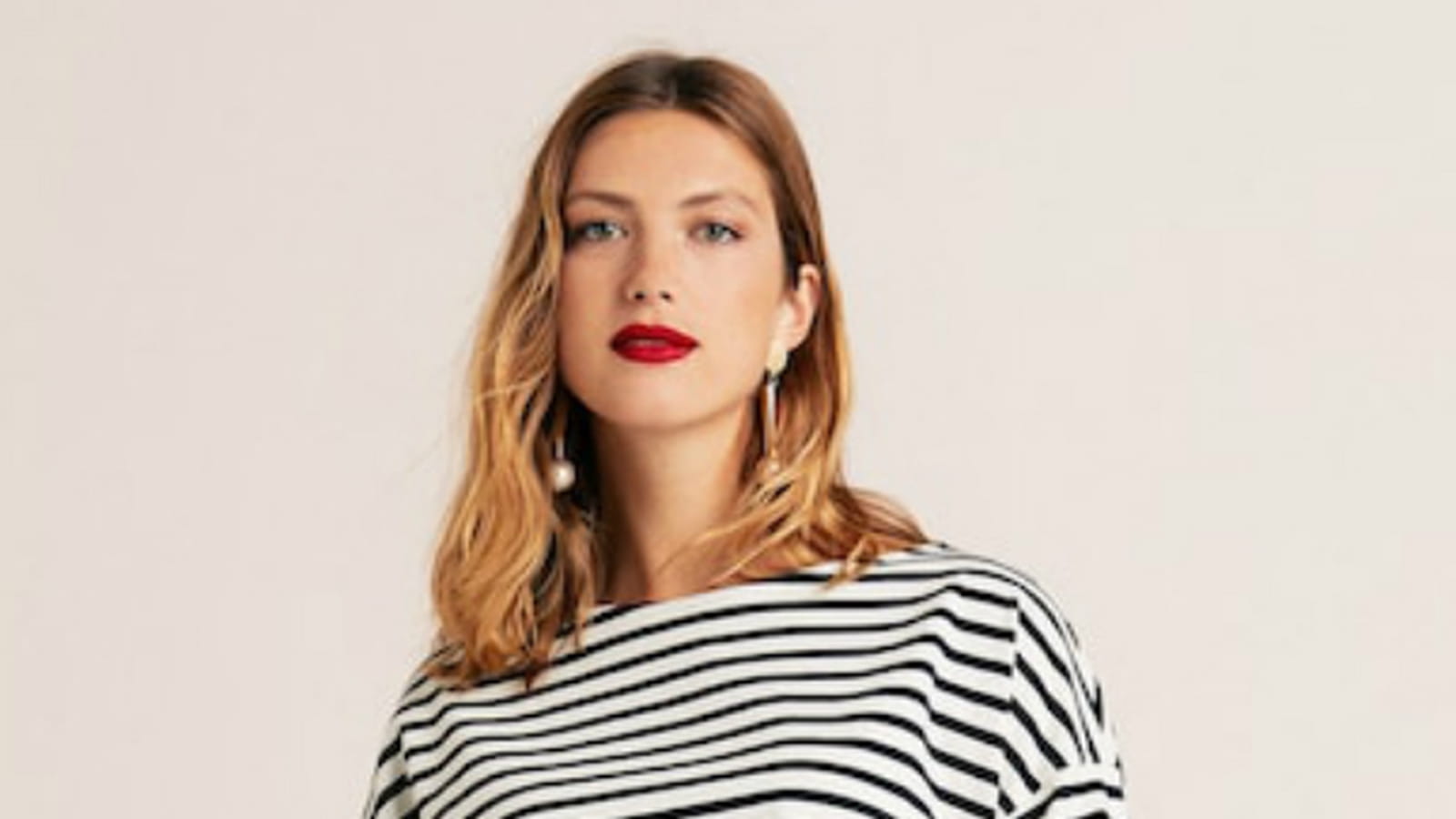 Sweat-shirt rayures