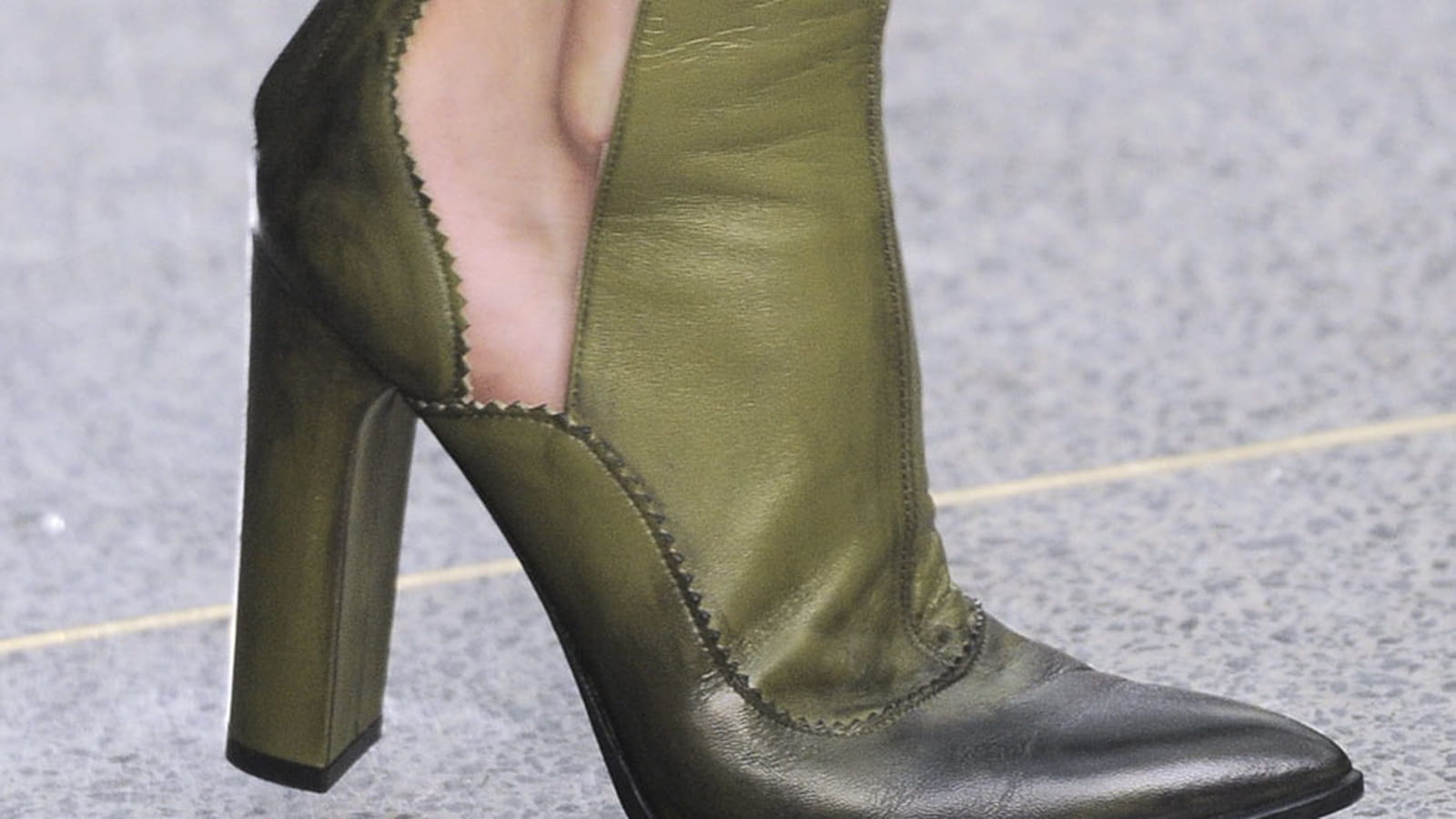 Bottines semi-transparente Topshop Unique
