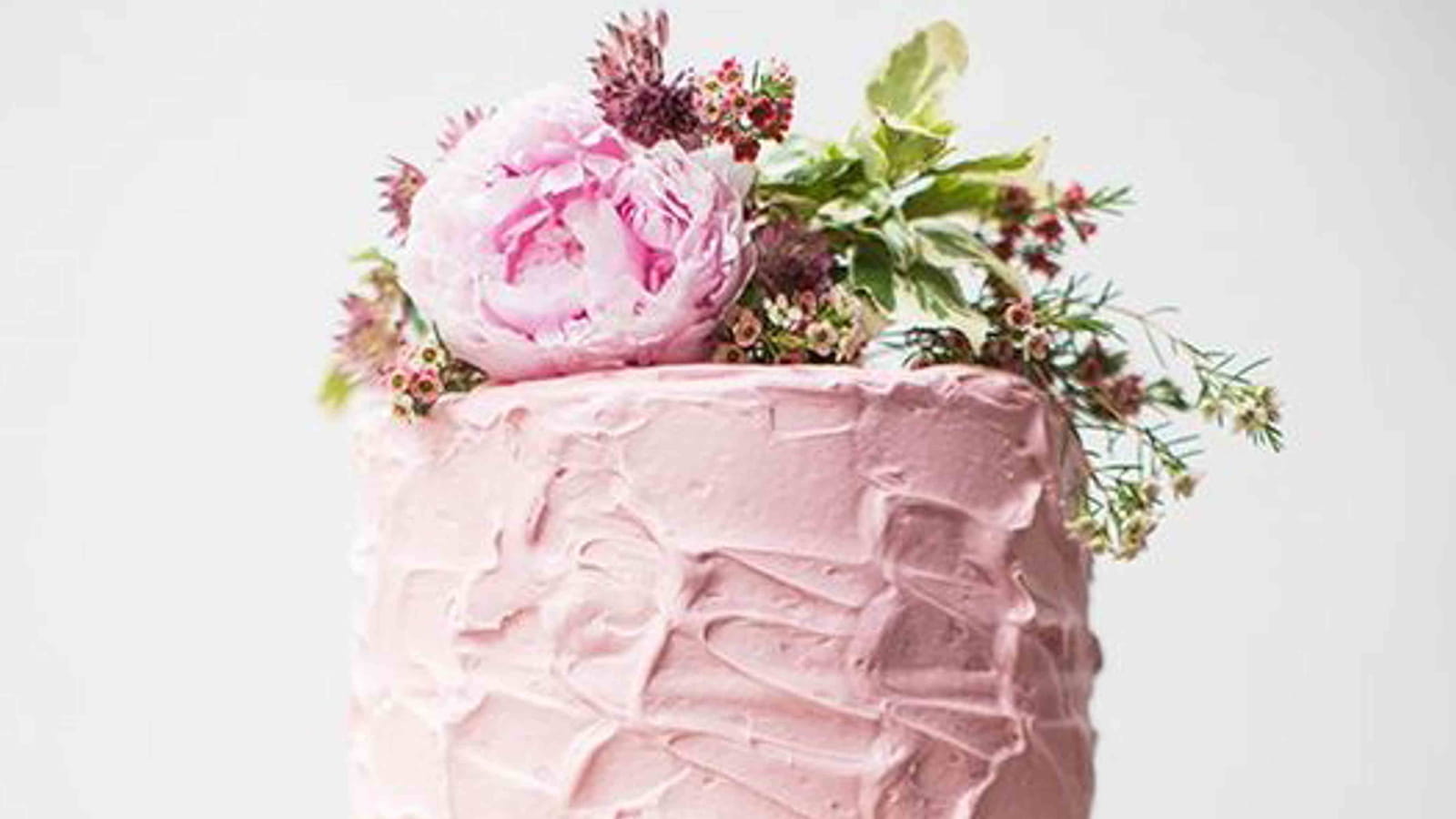 Wedding cake rustique