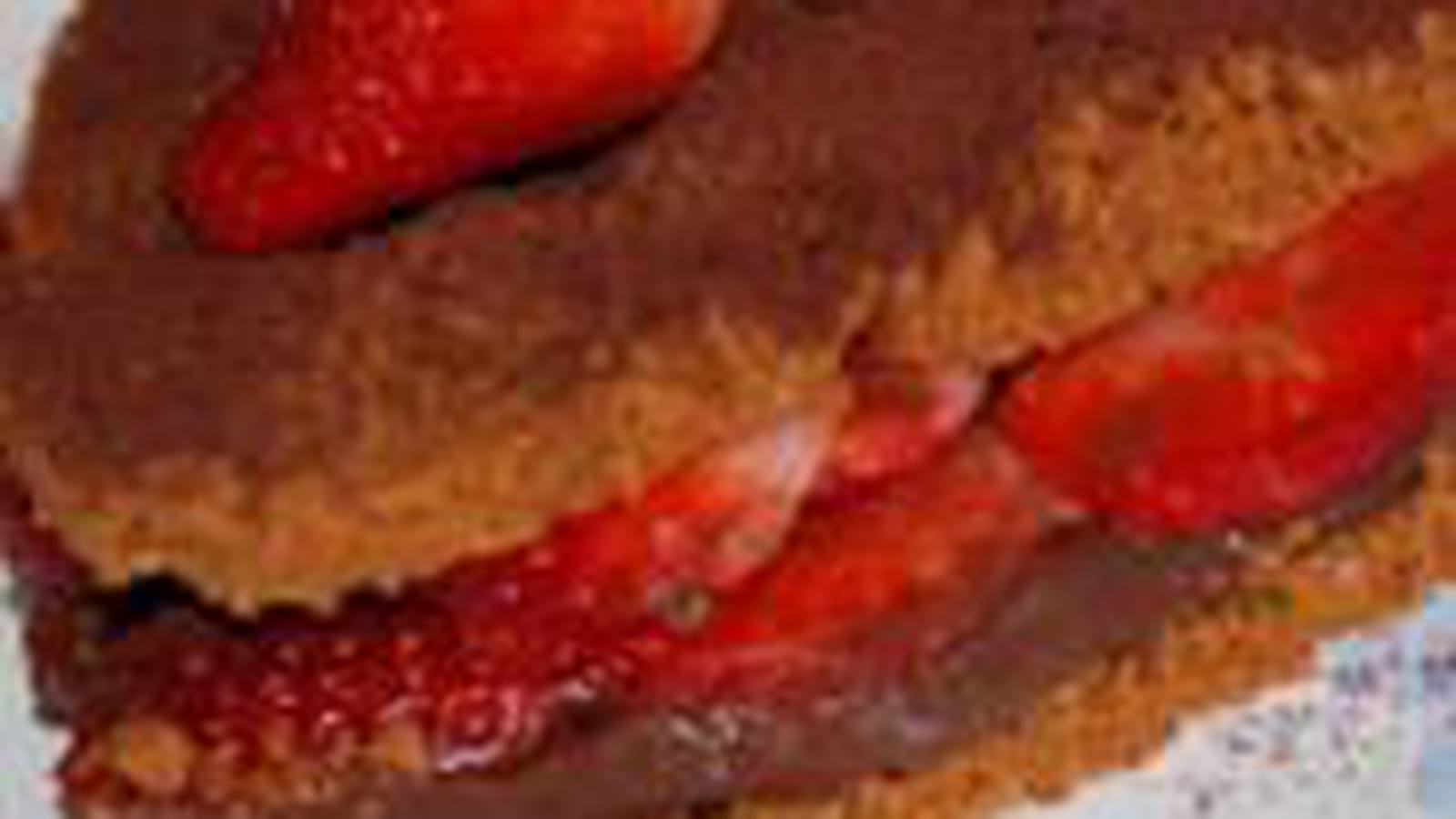 Croquant spéculoos fraises