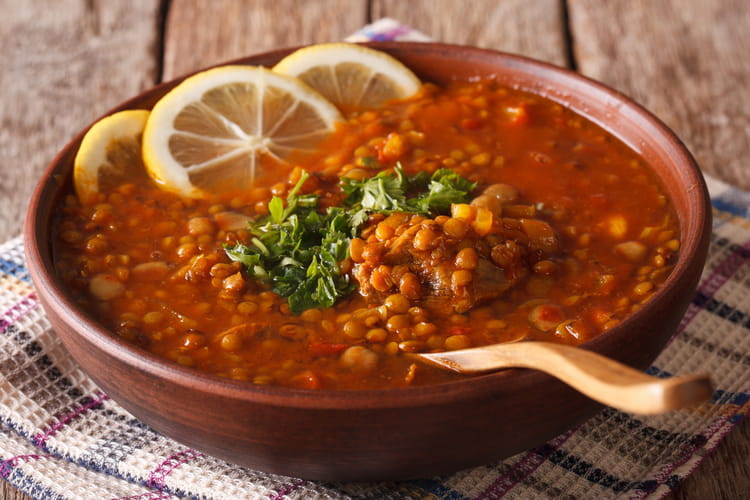 Recettes aux lentilles : salade, &agrave; la marocaine, accompagnement