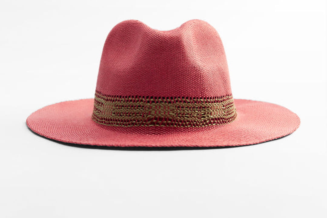 Chapeau tressé Couleur beige - RESERVED - 5110Y-08X