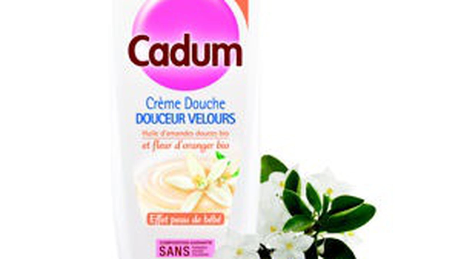 Crème douche douceur velours de Cadum