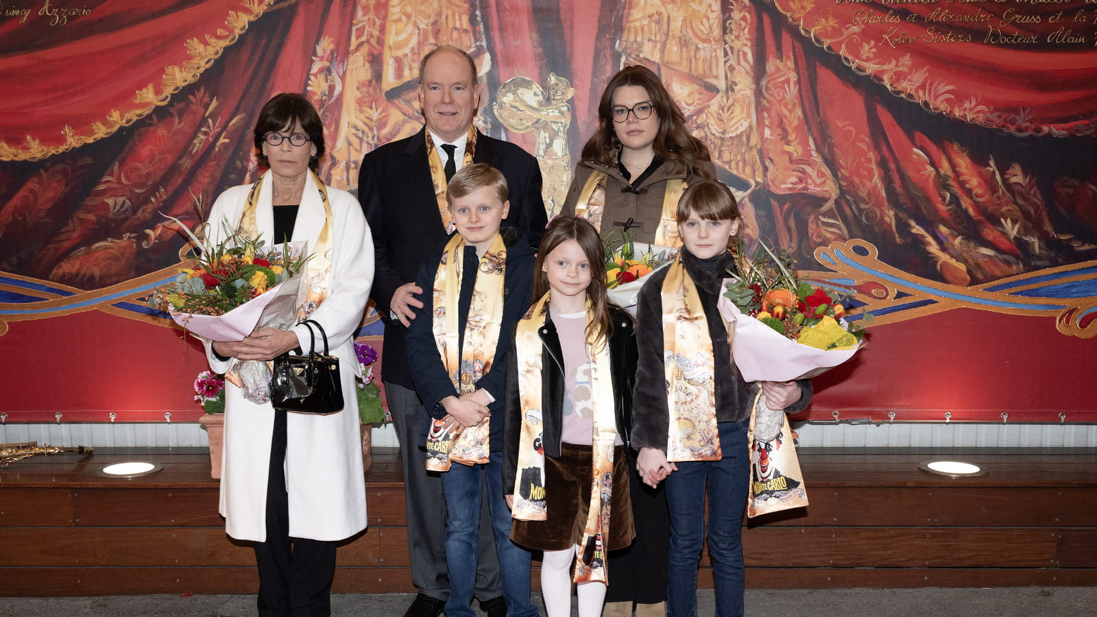 Stéphanie et Albert de Monaco, Camille Gottlieb et les jumeaux