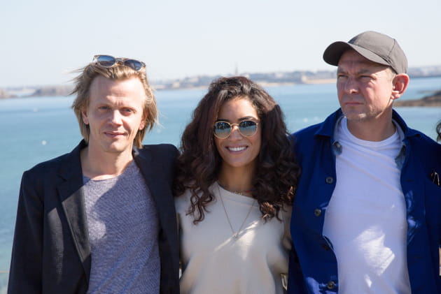 Alex Lutz, Sabrina Ouazani et Ian Hart &agrave; Dinard