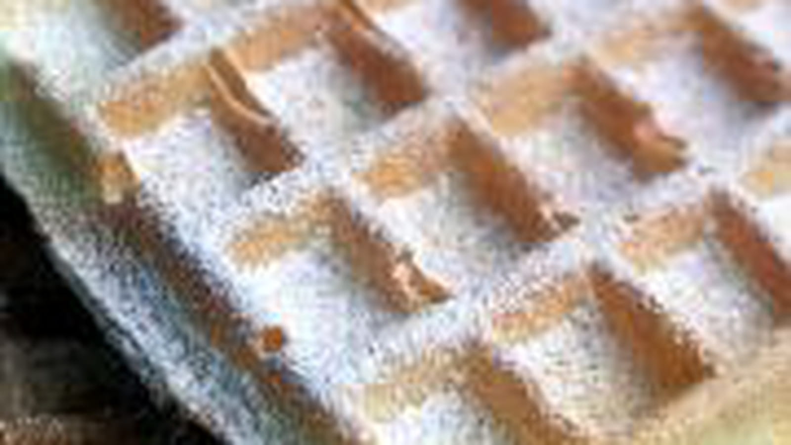 Gaufres croustillantes sans beurre