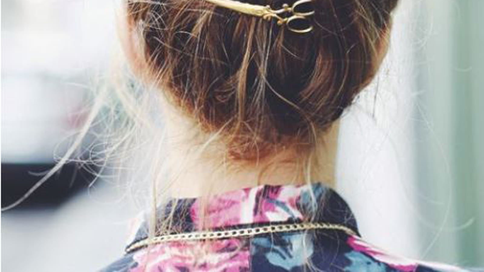 Chignon accessoirisé 