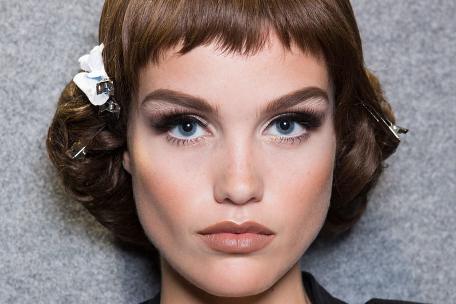 La poupée rétro du défilé Moschino